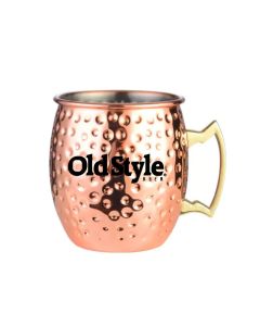 18oz Hammered Copper Moscow Mule