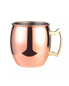 18oz Stainless Steel Copper Moscow Mule