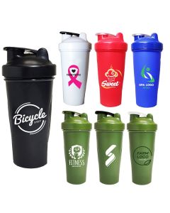 27oz Solid Fitness Shaker Bottle