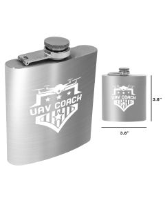 Adventure SS 6oz Hip Flasks