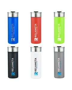 18oz.. Powder Coated Stainless Steel Double Wall Vacuum Insulated Tumbler