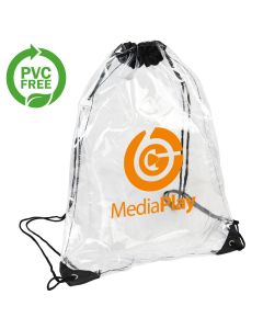 Clear Drawstring Bag