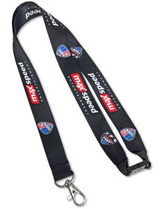 1/2" Recycled Sublimated Full Color PET Eco-friendly Lanyard Safety Breakaway