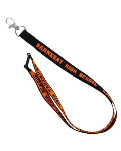 1/2" Woven Lanyard with Safety Breakaway