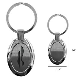 Oval Keyring