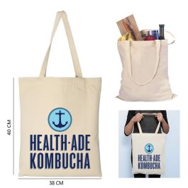 6oz (16in H x 15 in. W) Cotton Canvas Tote Bag 22